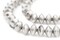 The Bead Chest Ethiopian Silver Saucer Beads, Large Hollow Handmade Bicone Lightweight Crafts Supplies for Jewelry Making (12mm)